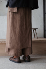 將圖片載入圖庫檢視器 Le&#39;ORIDA linen worker pants 2way unisex
