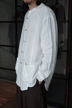 將圖片載入圖庫檢視器 Le'CHISAO plaid shirt/top with pockets unisex
