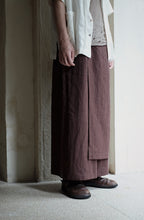 將圖片載入圖庫檢視器 Le&#39;ORIDA linen worker pants 2way unisex
