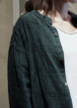 將圖片載入圖庫檢視器 Le'CHISAO plaid shirt/top with pockets unisex
