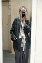 將圖片載入圖庫檢視器 Le'CHISAO plaid shirt/top with pockets unisex
