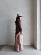 將圖片載入圖庫檢視器 Le&#39;ORLARI linen striped gathers skirt
