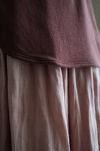 將圖片載入圖庫檢視器 Le&#39;ORLARI linen striped gathers skirt
