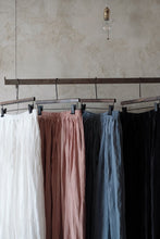將圖片載入圖庫檢視器 Le&#39;ORLARI linen striped gathers skirt
