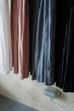 將圖片載入圖庫檢視器 Le&#39;ORLARI linen striped gathers skirt
