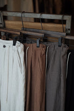 將圖片載入圖庫檢視器 Le&#39;FUKAI linen wide pants unisex
