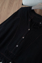 將圖片載入圖庫檢視器 Le'DAIKO red stitched top
