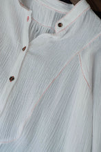 將圖片載入圖庫檢視器 Le'DAIKO red stitched top
