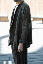 將圖片載入圖庫檢視器 Le&#39;DEMIYA double breasted linen blazer unisex
