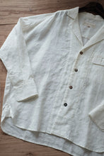 將圖片載入圖庫檢視器 Le'EKIYA pattern linen shirt unisex

