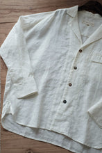 將圖片載入圖庫檢視器 Le'EKIYA pattern linen shirt unisex
