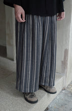 將圖片載入圖庫檢視器 Le&#39;GEINO linen stripe pants unisex
