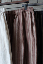 將圖片載入圖庫檢視器 Le&#39;GEINO linen stripe pants unisex

