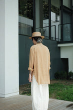 將圖片載入圖庫檢視器 Le&#39;GEMMA linen summer shirt unisex
