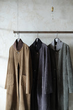 將圖片載入圖庫檢視器 Le'YAGITA corduroy long coat unisex
