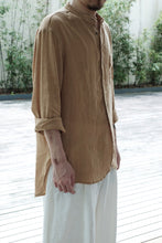 將圖片載入圖庫檢視器 Le&#39;GEMMA linen summer shirt unisex
