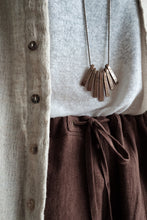 將圖片載入圖庫檢視器 Le&#39;RUKIYA linen wrap pants unisex
