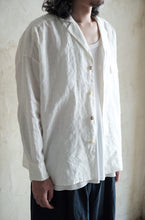將圖片載入圖庫檢視器 Le'EKIYA pattern linen shirt unisex
