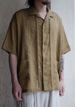 將圖片載入圖庫檢視器 Le&#39;KAYURI embroidery Tencel short-sleeved shirt w/pockets unisex
