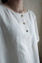 將圖片載入圖庫檢視器 Le&#39;RUKIYA linen top unisex
