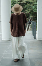 將圖片載入圖庫檢視器 Le&#39;RUKIYA linen wrap pants unisex
