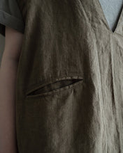將圖片載入圖庫檢視器 Le&#39;CHISAE linen vest/top unisex
