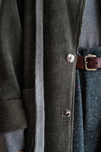 將圖片載入圖庫檢視器 Le'YAGITA corduroy long coat unisex
