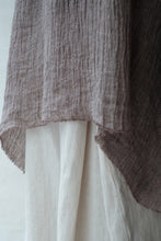 將圖片載入圖庫檢視器 Le'UKIDA linen long top w/pockets unisex
