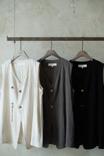 將圖片載入圖庫檢視器 Le&#39;HEIKE striped vest unisex
