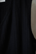 將圖片載入圖庫檢視器 Le&#39;HEIKE striped vest unisex
