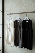 將圖片載入圖庫檢視器 Le&#39;HEIKE striped vest unisex
