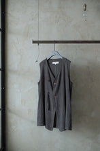 將圖片載入圖庫檢視器 Le&#39;HEIKE striped vest unisex
