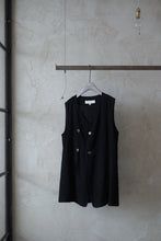 將圖片載入圖庫檢視器 Le&#39;HEIKE striped vest unisex
