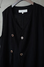 將圖片載入圖庫檢視器 Le&#39;HEIKE striped vest unisex
