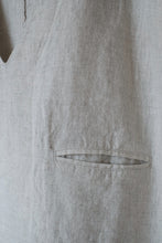 將圖片載入圖庫檢視器 Le&#39;CHISAE linen vest/top unisex
