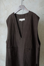 將圖片載入圖庫檢視器 Le&#39;CHISAE linen vest/top unisex
