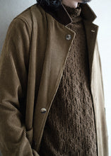 將圖片載入圖庫檢視器 Le'YAGITA corduroy long coat unisex
