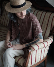 將圖片載入圖庫檢視器 Le'PARUKI Tencel short-sleeved shirt w/pockets unisex
