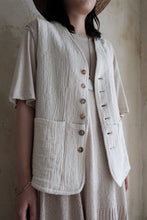 將圖片載入圖庫檢視器 Le&#39;MUGIYA jacquard Vest unisex
