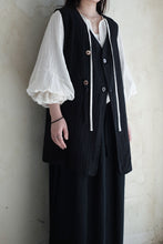 將圖片載入圖庫檢視器 Le'ZUKAI French puff-sleeve top
