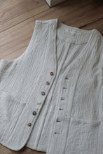 將圖片載入圖庫檢視器 Le&#39;MUGIYA jacquard Vest unisex
