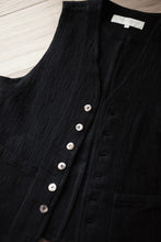 將圖片載入圖庫檢視器 Le&#39;MUGIYA jacquard Vest unisex
