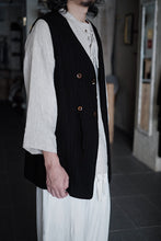 將圖片載入圖庫檢視器 Le&#39;HEIKE striped vest unisex
