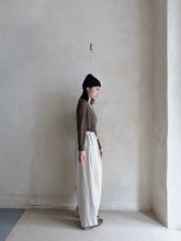 將圖片載入圖庫檢視器 Le&#39;FUKAI linen wide pants unisex
