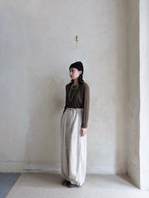 將圖片載入圖庫檢視器 Le&#39;FUKAI linen wide pants unisex
