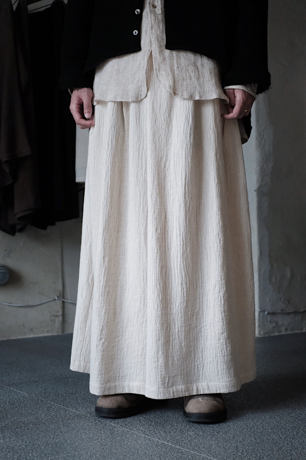 Le'DEMURA wide pants unisex