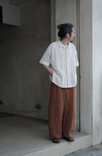 將圖片載入圖庫檢視器 Le&#39;RIYAMA short sleeved shirt w/pockets unisex
