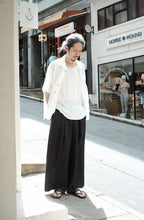 將圖片載入圖庫檢視器 Le'ARICHI linen pleated pants unisex
