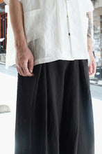 將圖片載入圖庫檢視器 Le'ARICHI linen pleated pants unisex
