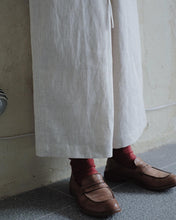 將圖片載入圖庫檢視器 Le&#39;RAKUII linen wrap pants unisex
